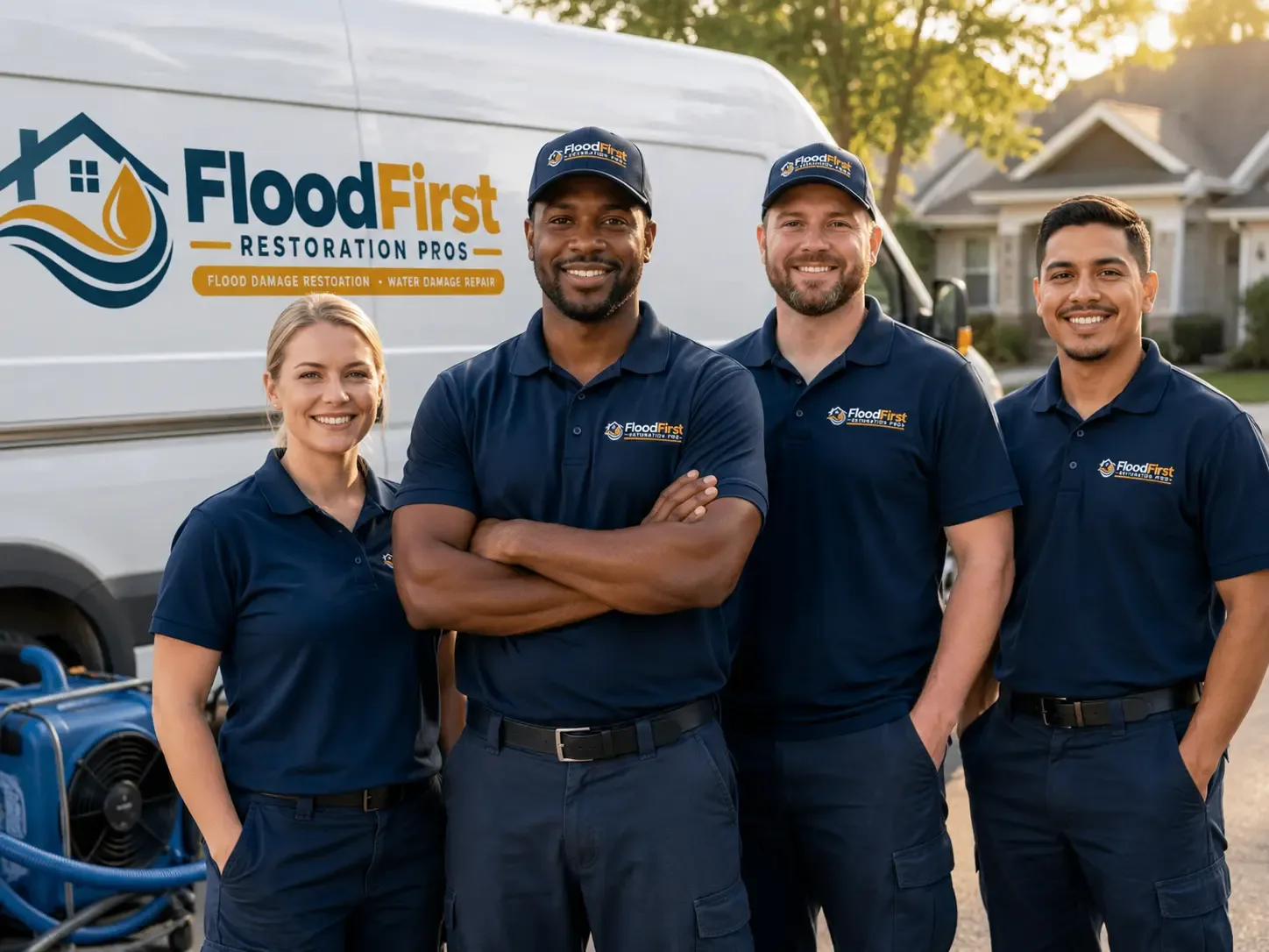 Flood Damage Restoration company in New Bloomington, OH