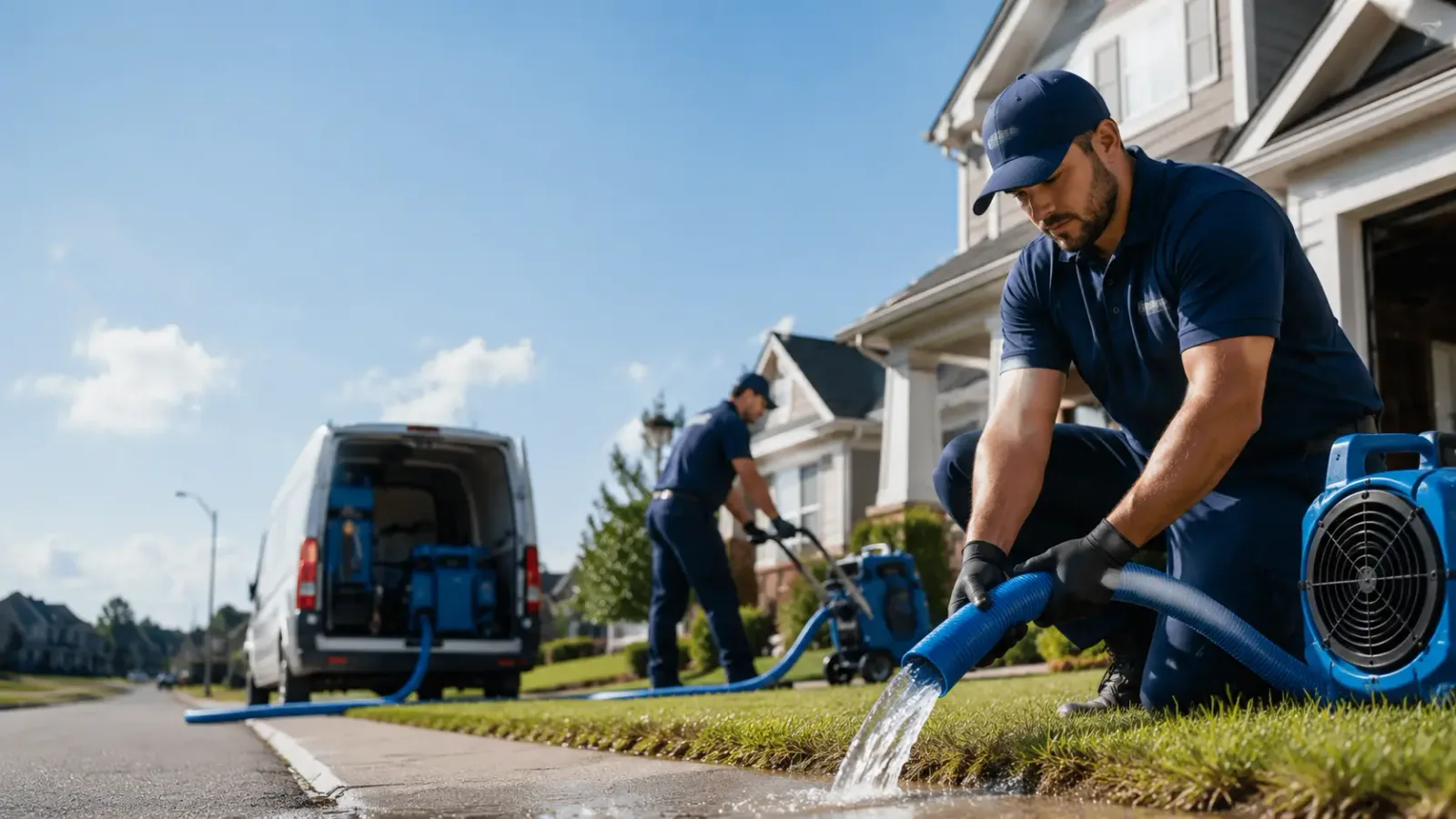 Flood Damage Restoration in New Bloomington, OH